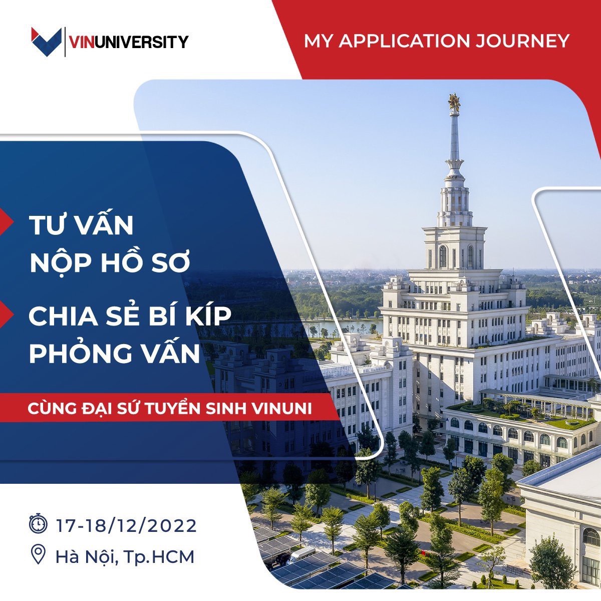 MY APPLICATION JOURNEY | Tư vấn hồ sơ, phỏng vấn thử cùng VinUni